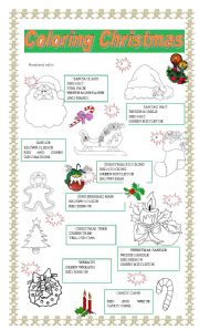Coloring christmas