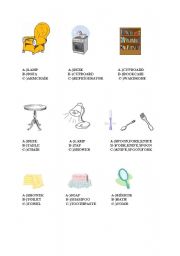 English Worksheet: home sweet home