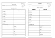 English Worksheet: DICTATION