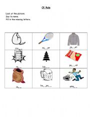 English worksheet: Phonics