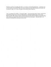 English Worksheet: Poker Idioms