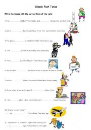 English Worksheet: test