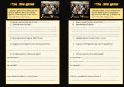 English Worksheet: Freedom writers -Reported speech