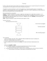 English worksheet: The American Essay Part I