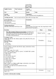 English worksheet: My World Book 1