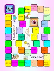 English Worksheet: story writing