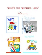 English worksheet: weather