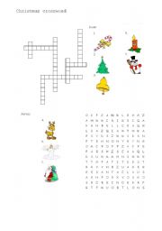 Christmas crossword