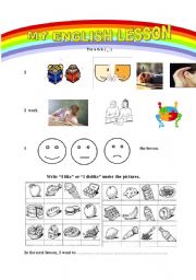 English worksheet: Self-assesment tool for primary school