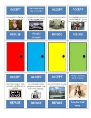 English Worksheet: Third Conditional Game