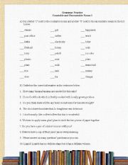 English Worksheet: Grammar Practice - Countable and Uncountable Nouns I