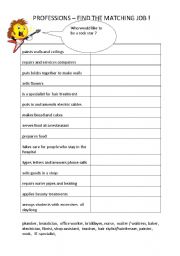 English Worksheet: Job search 