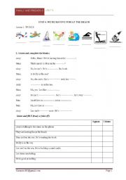 English worksheet: Family and friends 3