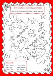 English Worksheet: CHRISTMAS CRACKER