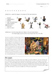 English Worksheet: Hoodwinked