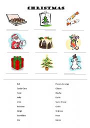 Christmas vocabulary