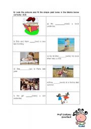 English worksheet: learn and have fun