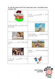 English Worksheet: learn and have fun
