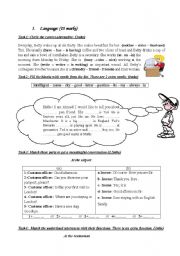 English Worksheet: end_of _term_test