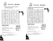 English Worksheet: the diversion