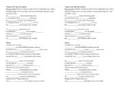 English worksheet: Lemon Tree Song - by Fools Garden