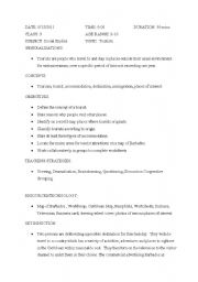 English Worksheet: tourism