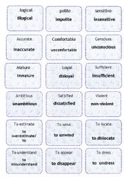 English Worksheet: Word formatiom. Part 3. Prefixes. Intermediate.