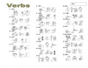 English Worksheet: verbs