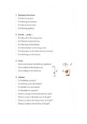English Worksheet: The house