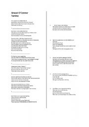 English Worksheet: Sinead o Connor Famine