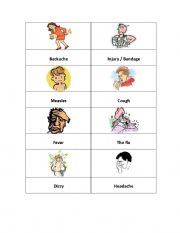English Worksheet: Health Problems