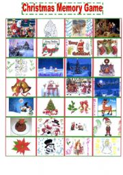English Worksheet: 5 games and fun for Christmas.