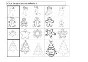 English worksheet: Christmas