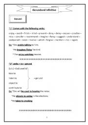 English Worksheet: gerund or inf.