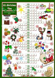 English Worksheet: Its Christmas Time!