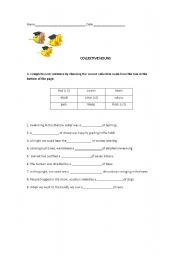 English worksheet: collective nouns