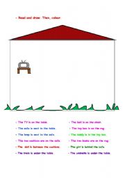 English worksheet: Prepositions