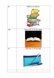 English Worksheet: Prepositions