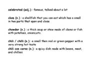 English Worksheet: food vocabulary