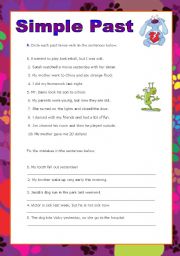 English Worksheet: Past Simple