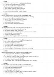 English Worksheet: Future Simple cards with excercises
