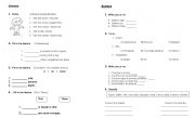 English worksheet: Grammar and Science