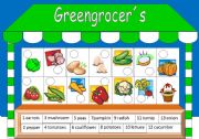 English Worksheet: Greengrocers