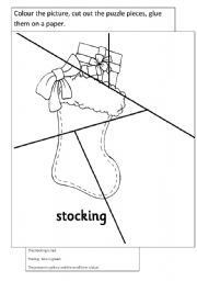 English worksheet: Stocking