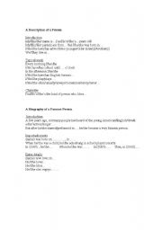 English Worksheet: intermediate essays