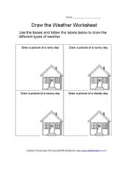 English Worksheet: weather