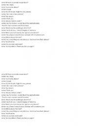 English Worksheet: Restourant