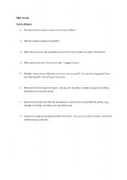 English worksheet: Film Study - Patch Adams