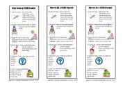 English Worksheet: Bookmark