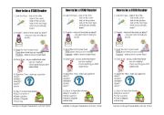 English Worksheet: Bookmark